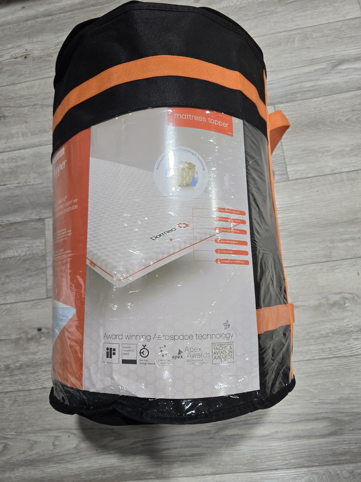 Dormeo Premium Cooling Mattress Topper Ergonomic With Octaspring New In Box