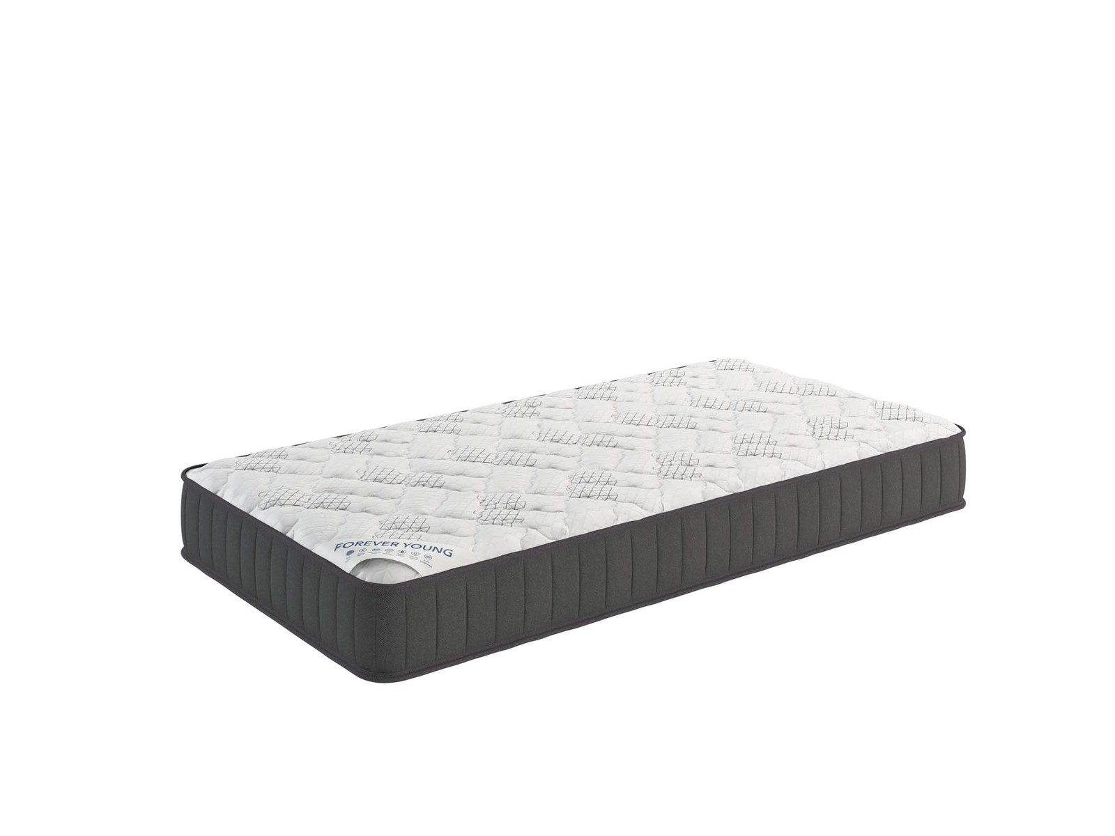 Twin 9″ Hybrid Mattress – Medium Firm Support – Made in USA – Individually Po…