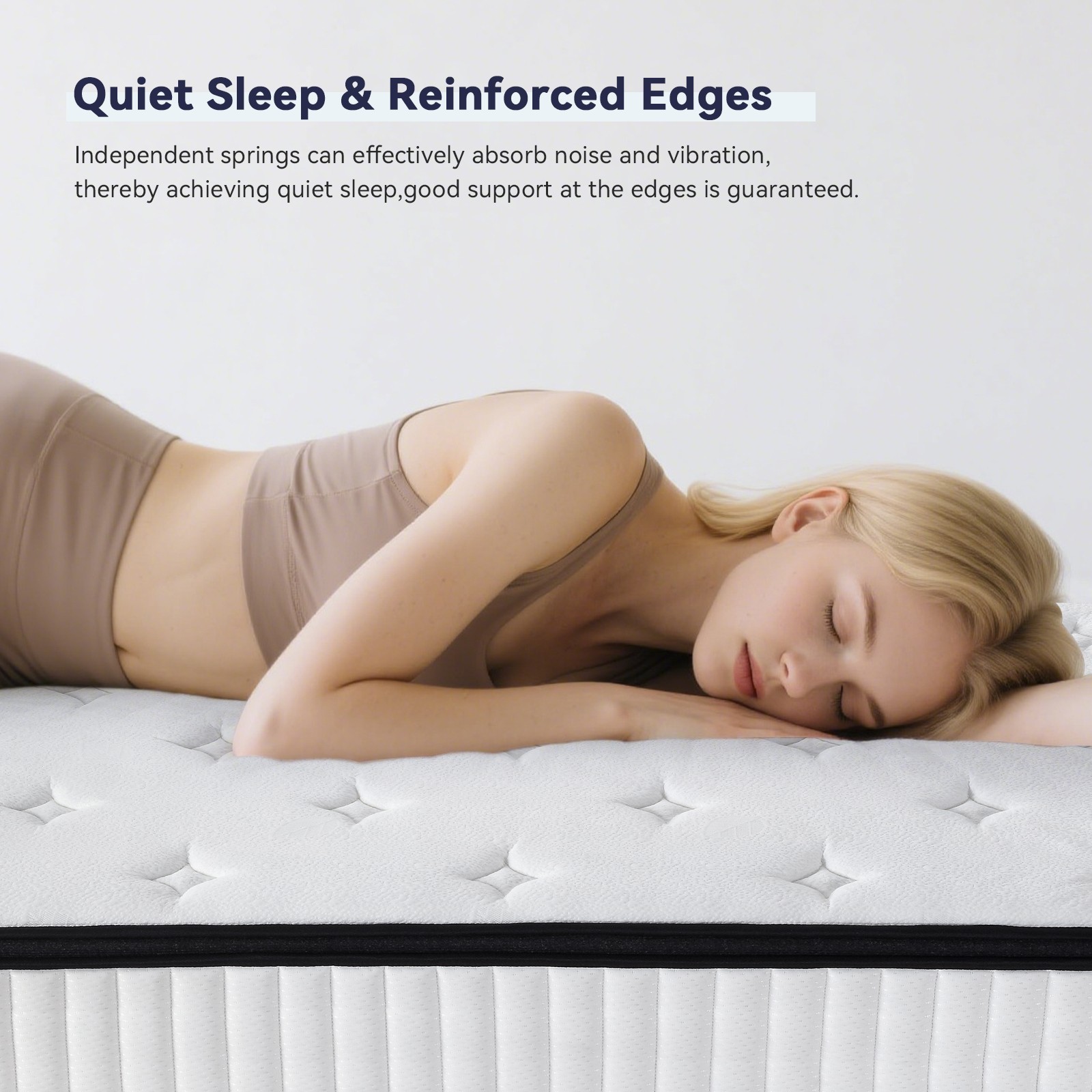 12″Queen Size In A Box Gel Memory Foam Pocket Spring Hybrid Mattress Medium Firm