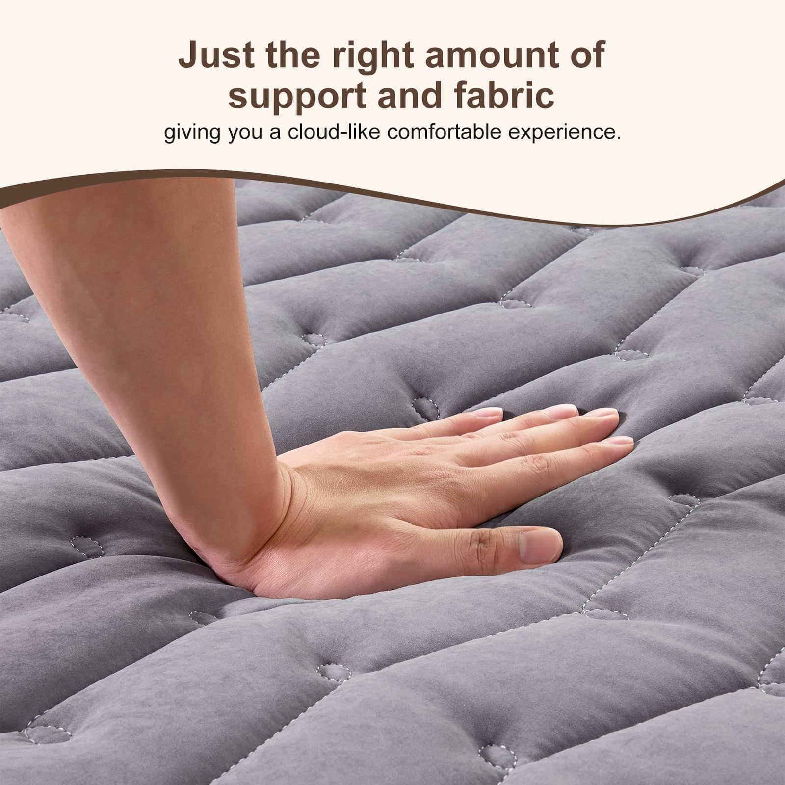 Full Size Floor Mattress 54×80 inch High Density Foam Foldable Tatami Sleeping P