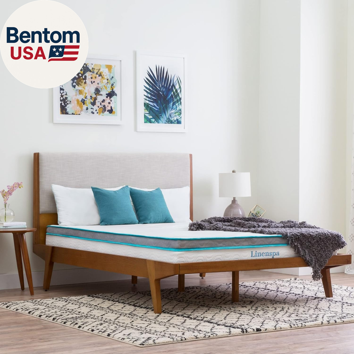 8in Hybrid Mattress Twin XL Medium Firm Memory Foam Spring Bed