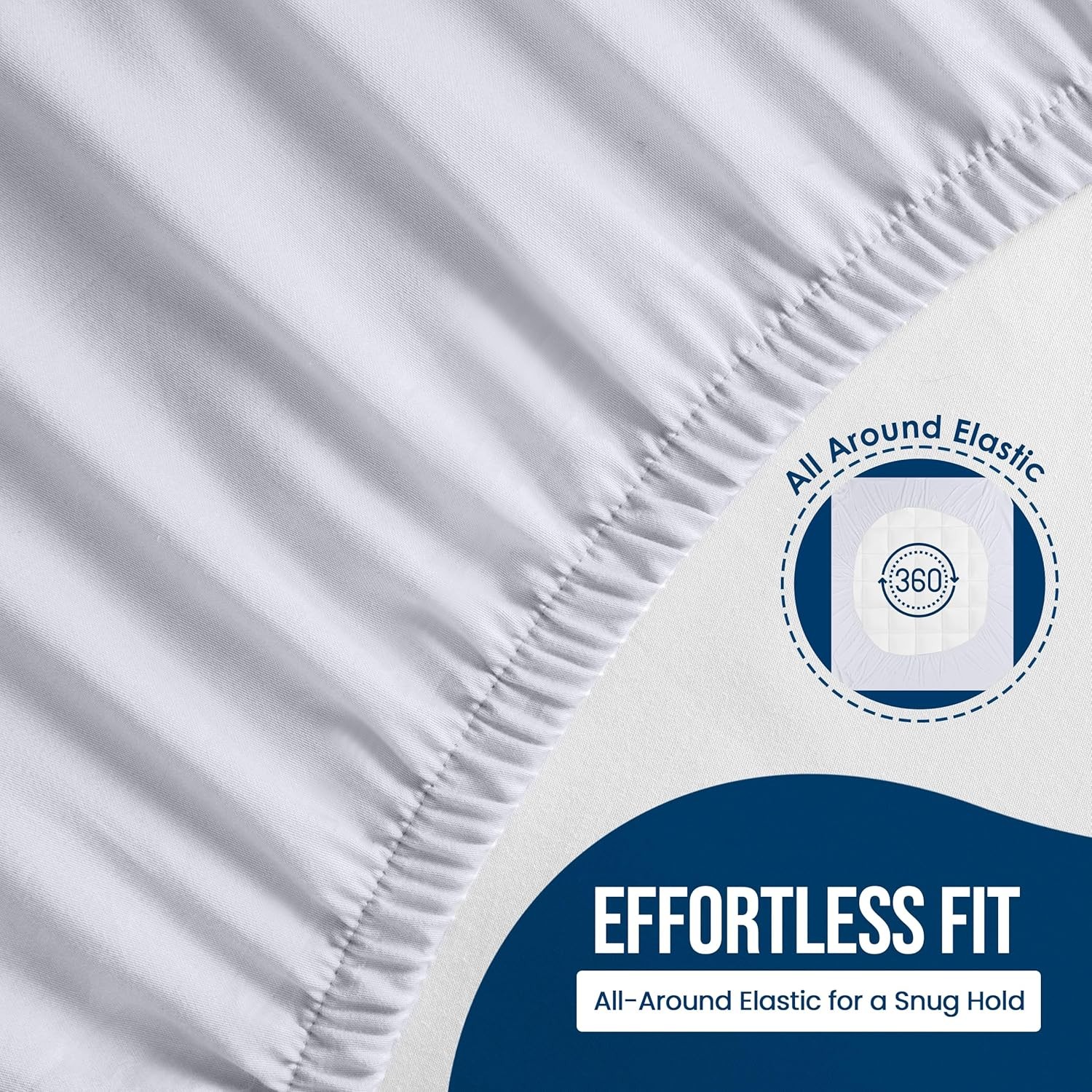Utopia Bedding Waterproof Mattress Protector Twin Size, Premium Twin, White