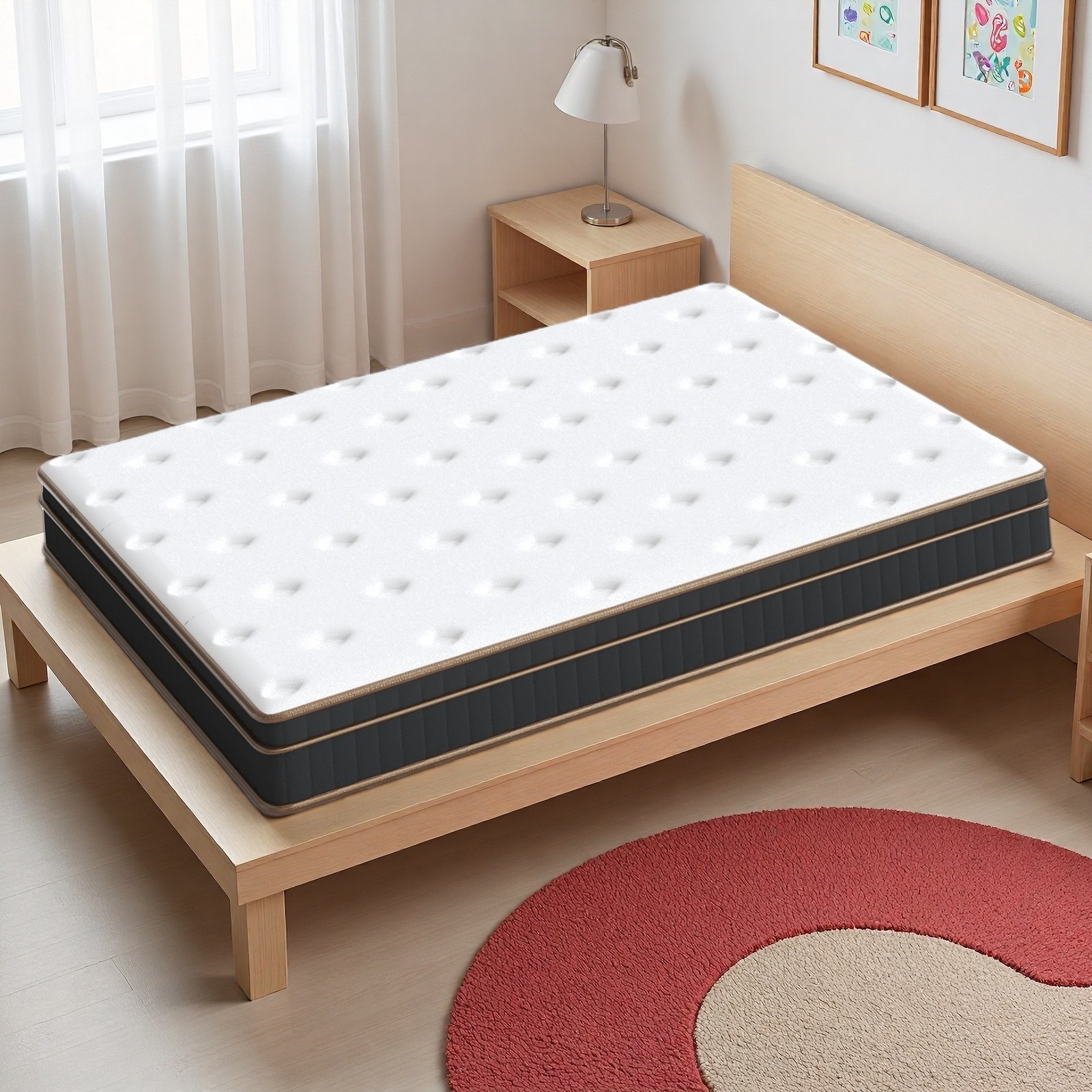 Full Innerspring Mattress 12-Inch – Breathable, Medium Firm For Dorms & Guests
