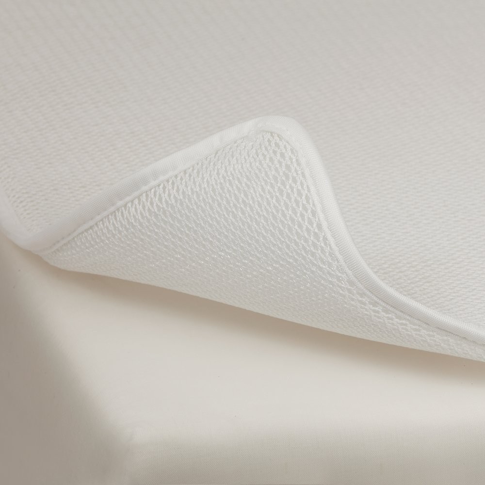 LA Baby Breathable Miracle Mat – Superior Ventilation Crib MattressTopper