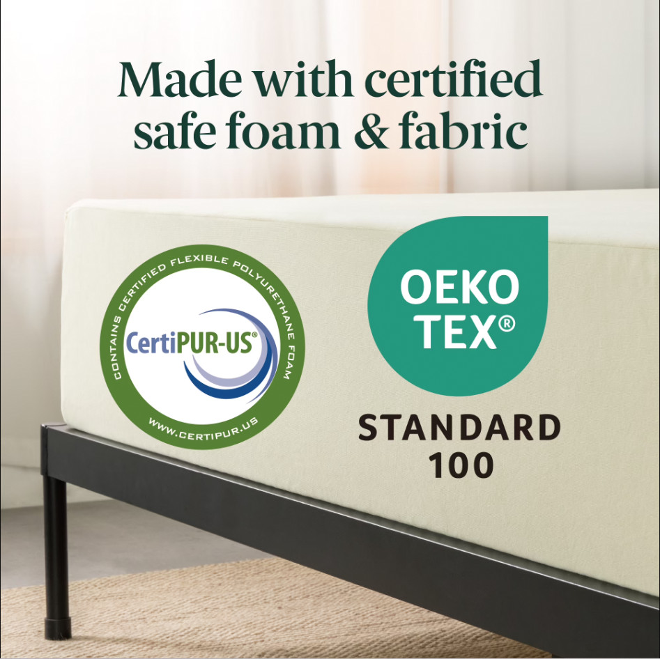 Zinus Gel Airflow 6″ Tight Top Memory Foam Mattress CertiPUR-US Certified, Full