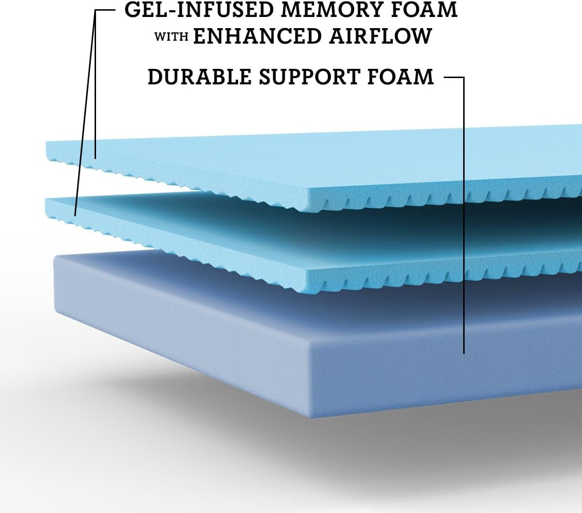 8 Inch Gel Memory Foam Firm Mattress, Full Size Mattress in a Box