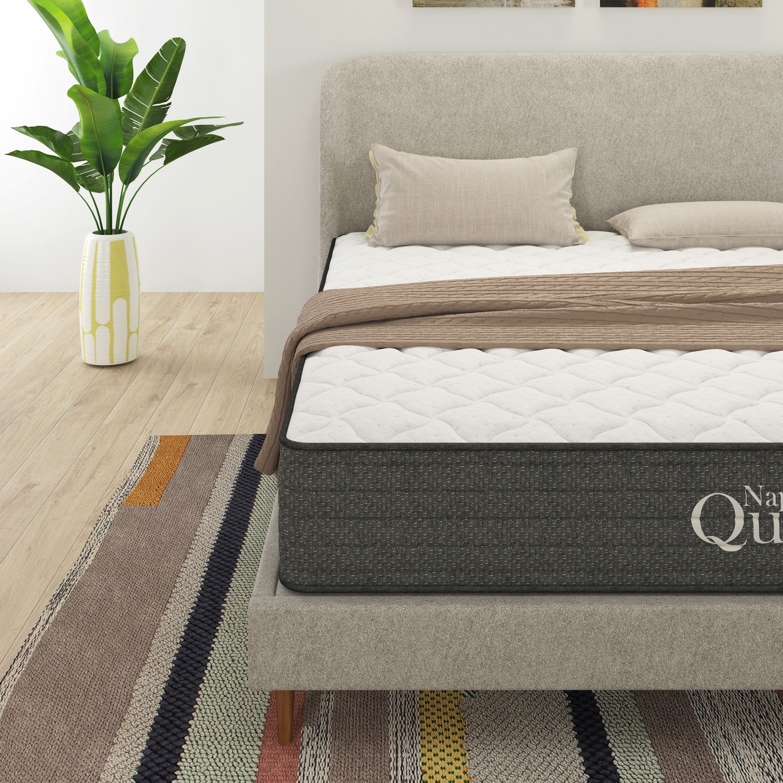 Hybrid Mattresses Memory Foam Gel Infused Twin/Full/Queen