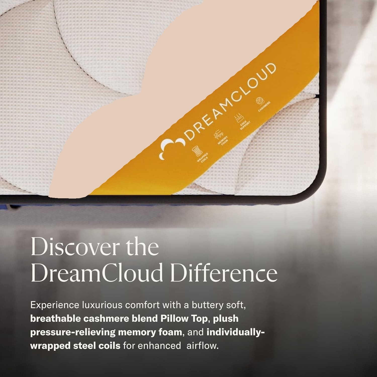 DreamCloud Premier Rest 16″ Queen Mattress -Luxury Hybrid Memory Foam NEW IN BOX
