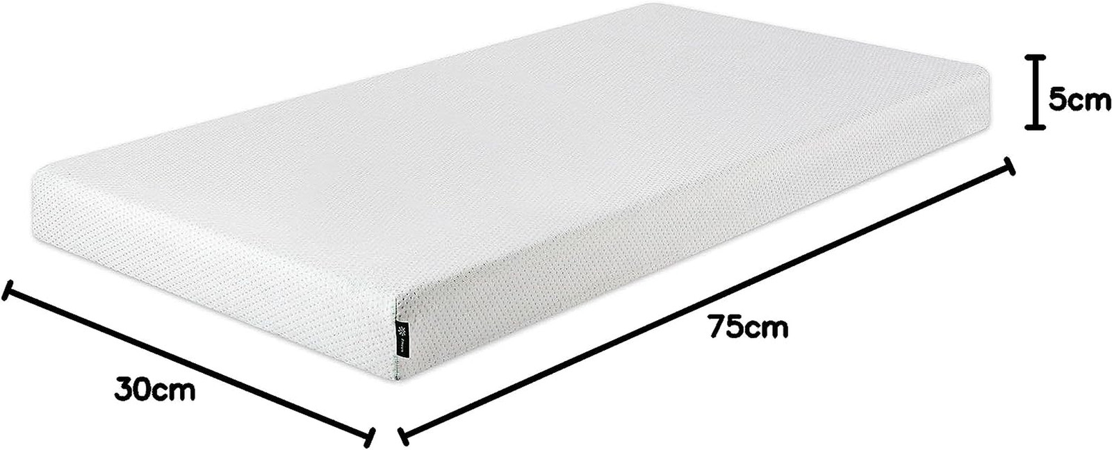 5 Inch Youth Memory Foam Mattress / Kids’ Room & Bunk Bed Mattress, Narrow Twin