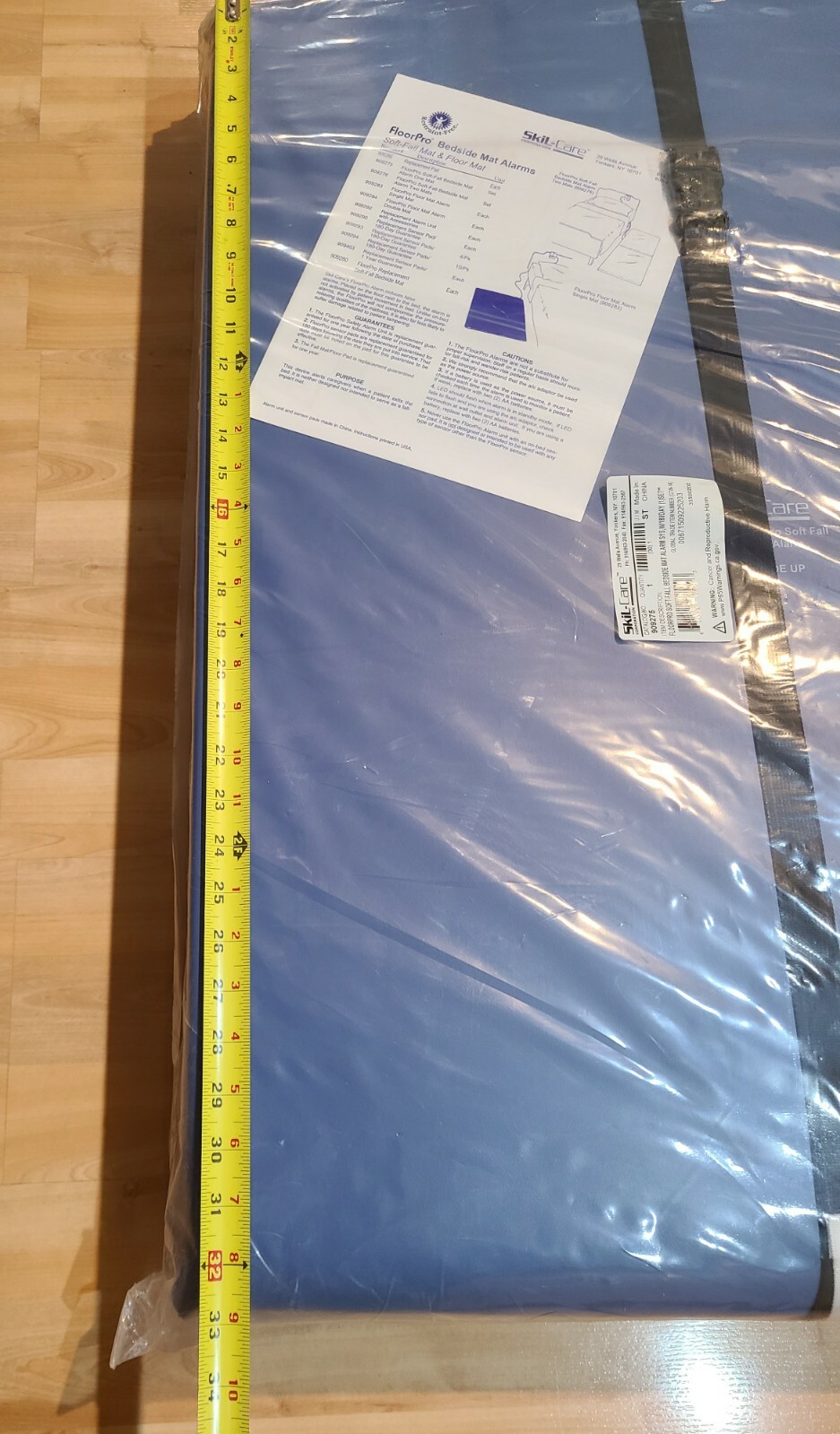 Skil-Care FloorPro Soft-Fall Bedside Mat Alarm System (Single Sided) New Sealed