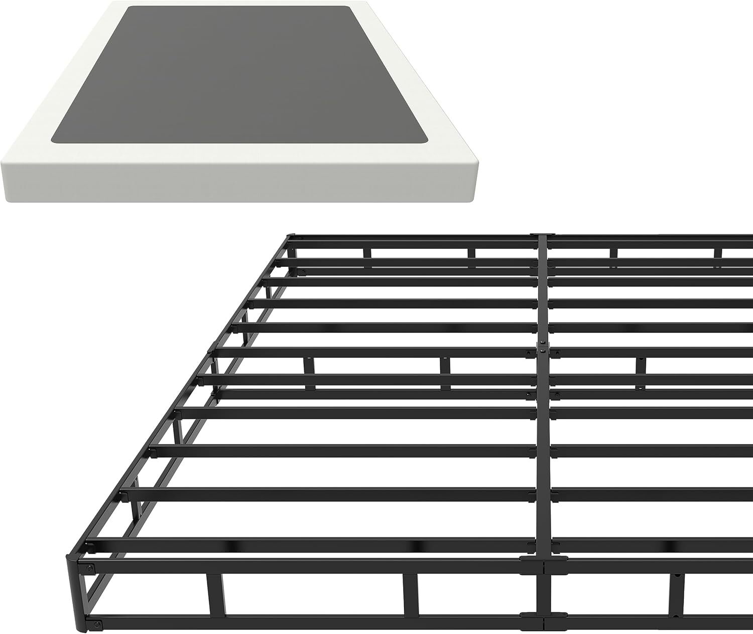 EMODA 5 Inch Box Spring Queen Size Bed Base, 3000 lbs Heavy Queen, 5