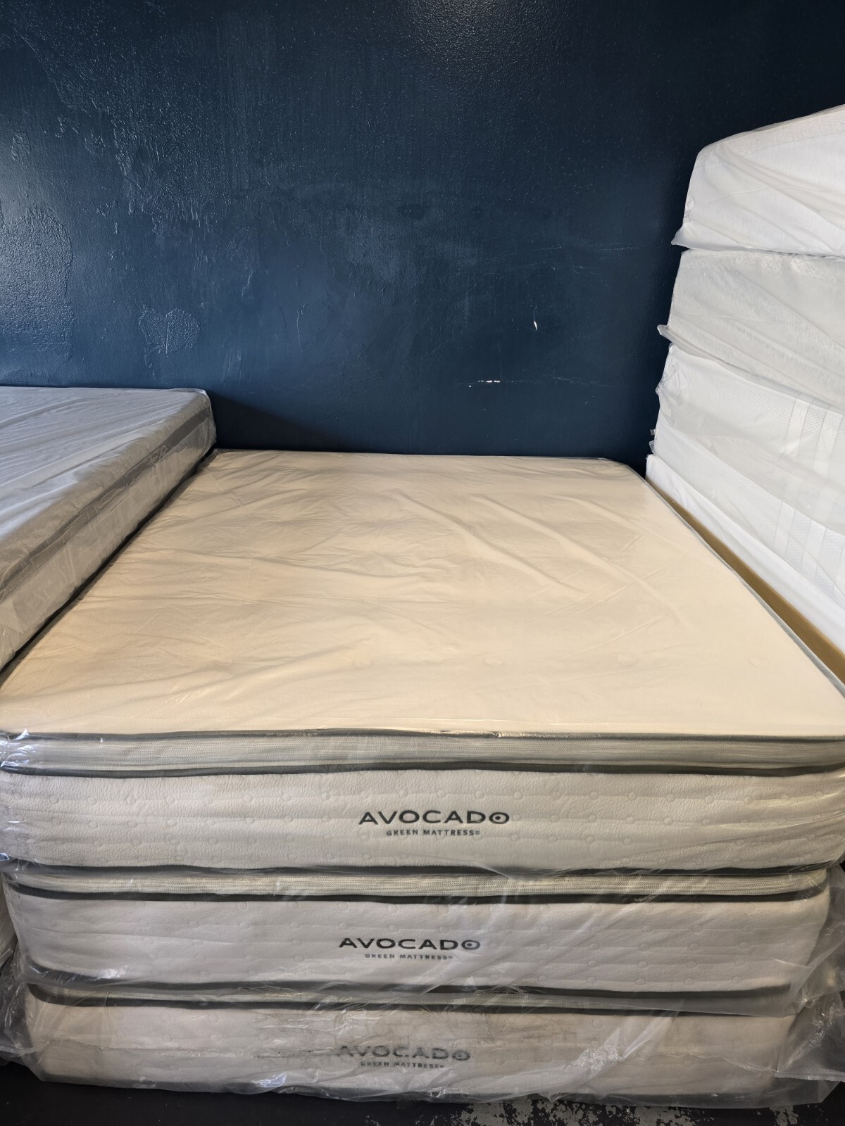 Avocado Green Mattress With Medium Pillow Top Cal King Size