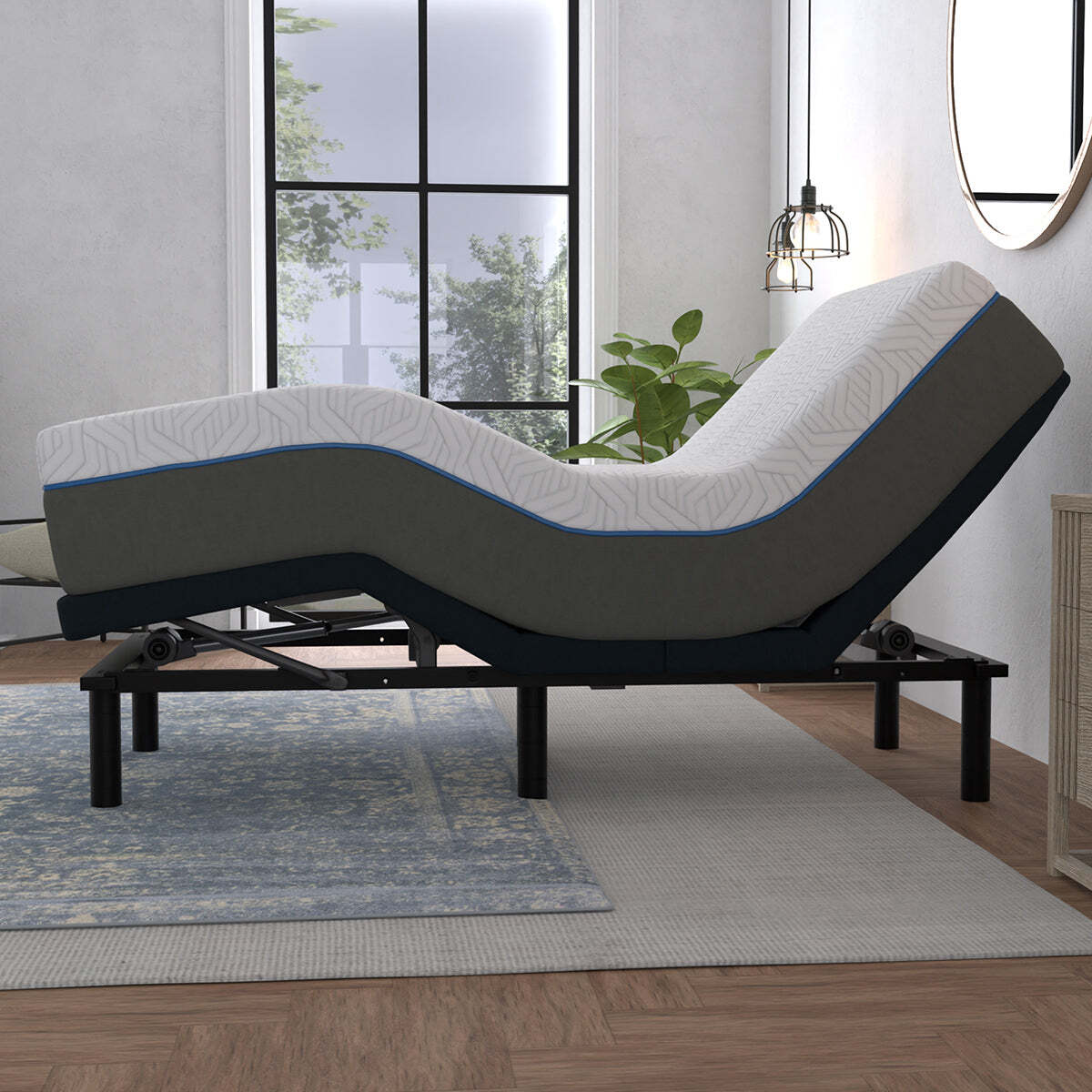 Bedplanet Lavender 12″ Gel Infused Firm Mattress