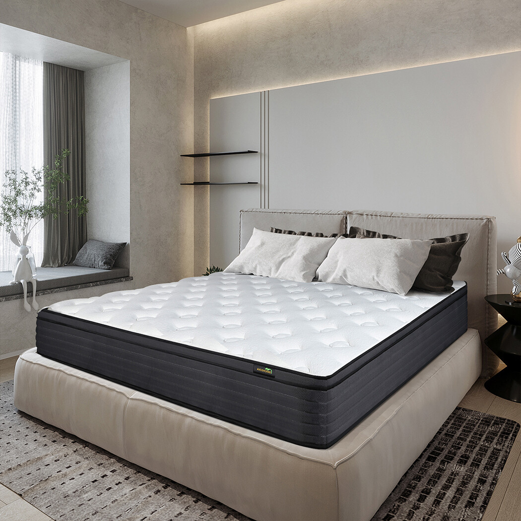 14″ 12″ Luxury Mattress Twin Full Queen King Size Foam Pocket Spring Bed in Box