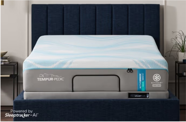 Tempur-Pedic TEMPUR-ActiveBreeze® 13″ Medium Hybrid Mattress