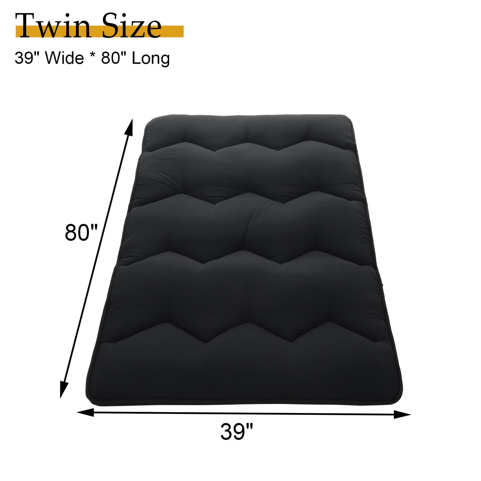 Twin/Full/Queen Size Japanese Floor Mattress Potable Tatami Floor Sleeping Pad