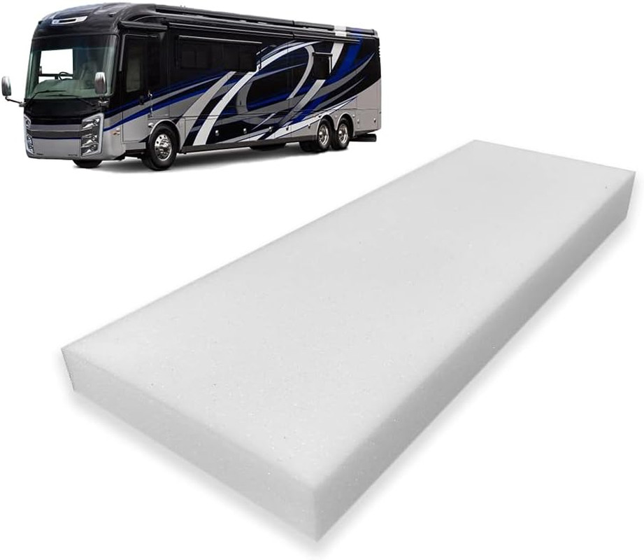 3″ X 30″ X 80″ High Density RV Bunk Mattress Replacement, Firm, Durable, Premium