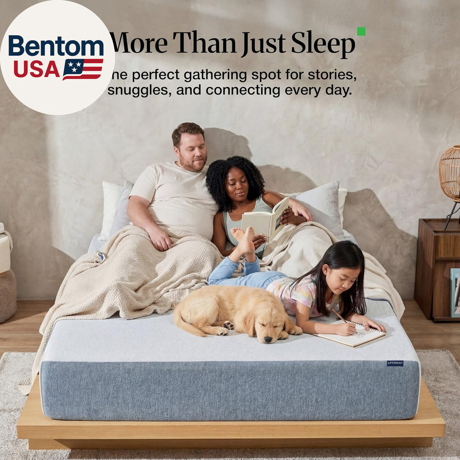 Twin Mattress for Kids, 6 Inch Twin Bed Mattress, Basic Graphite Cooling Memory