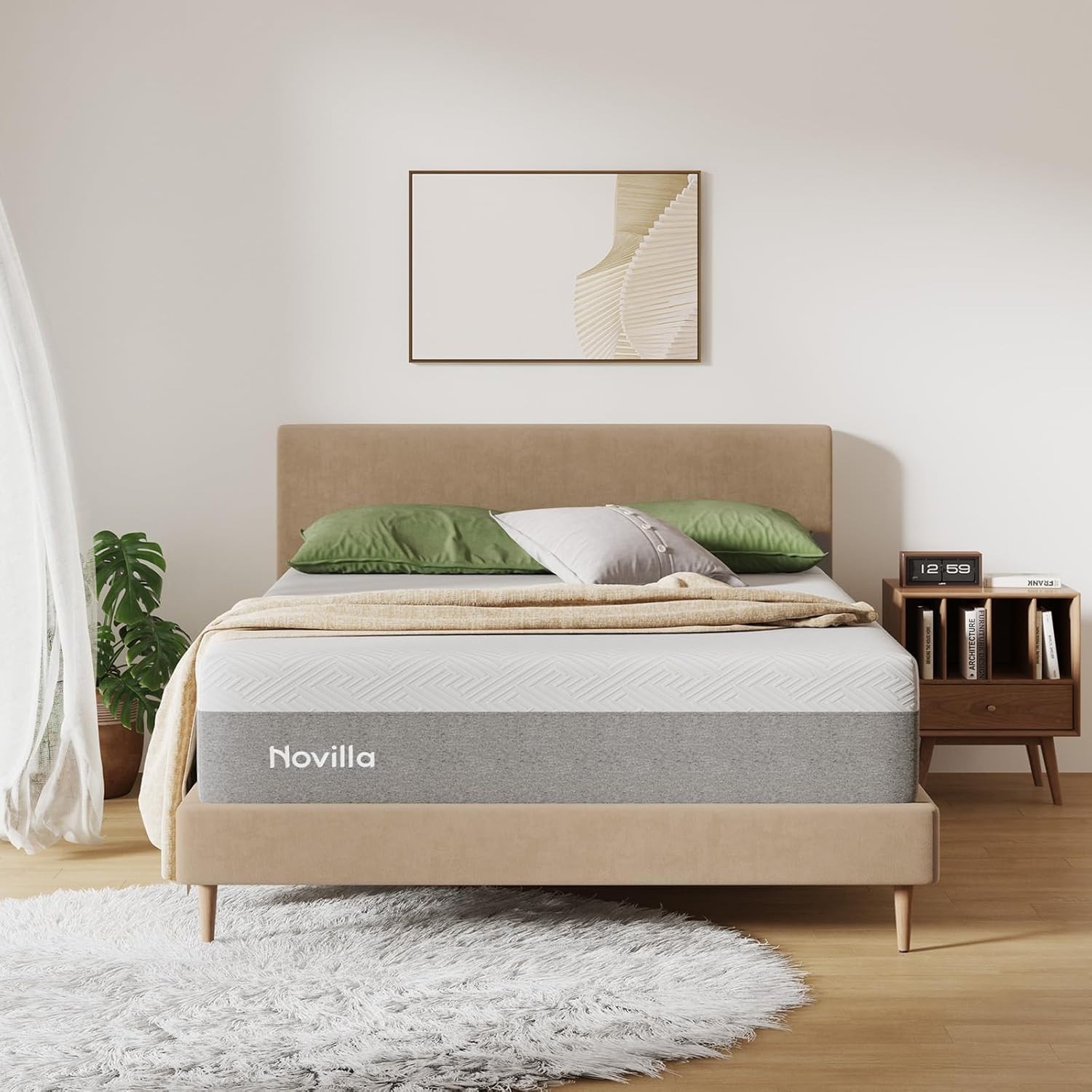 Cool Night Sleep & Pressure Relief Full Mattress – 12 Inch