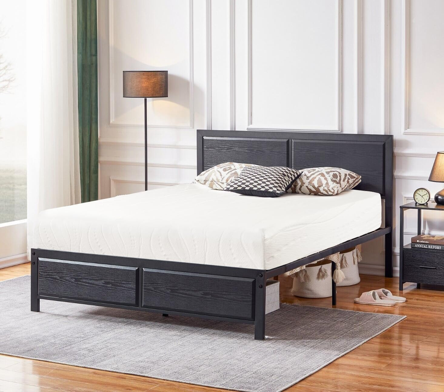 8-Inch Cooling Gel Memory Foam Mattress – Medium Firm, Breathable Comfort