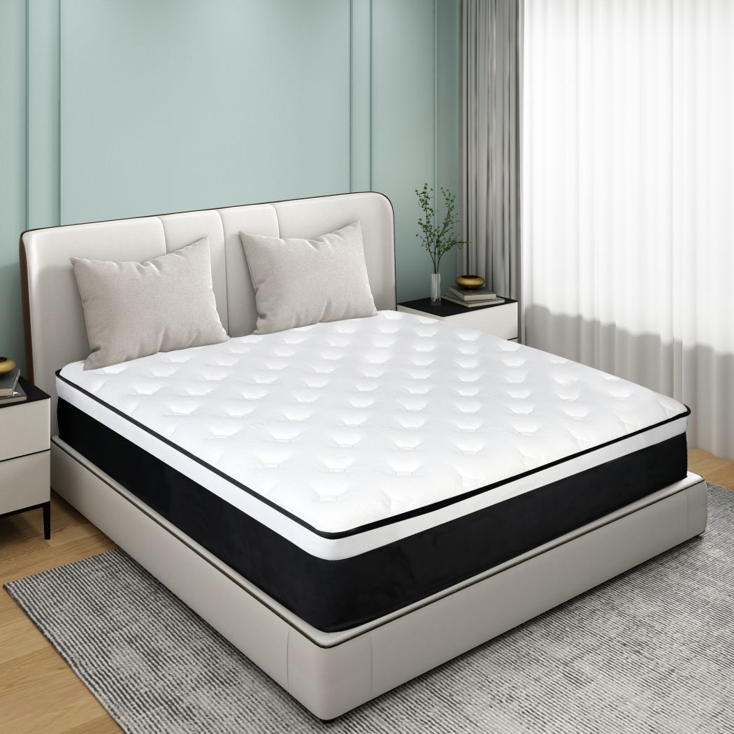 12″14″ Gel Memory Foam Mattress Hybrid Pocket Springs Twin Full Queen King Size