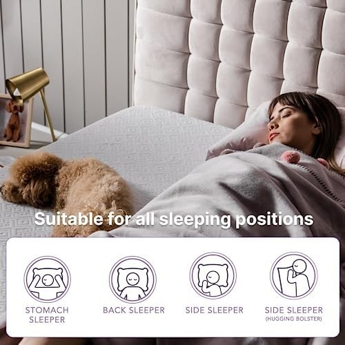 12 Inch Queen Mattress in a Box Hybrid Gel Memory Foam Pocket Spring Soft Plush