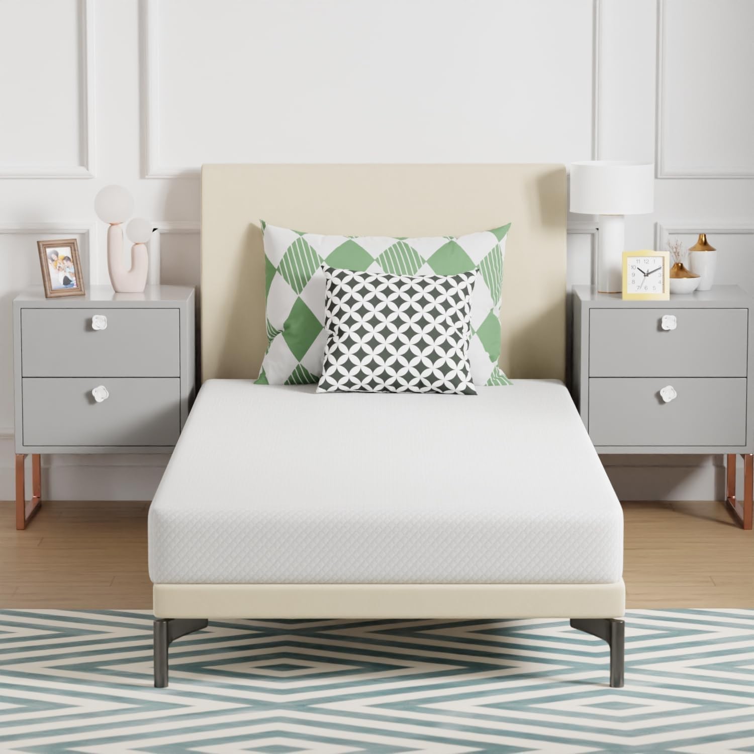 Luxurious 6-Inch Twin Gel Memory Foam Mattress, Medium Firm – CertiPUR Certified