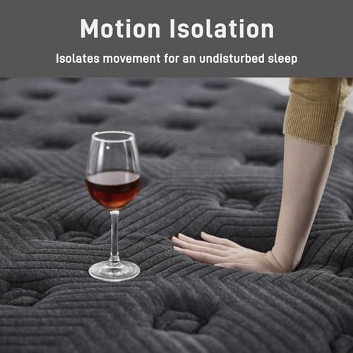 Mattress 14 Inch, Medium Firm Hybrid Mattress in a Box with Memory Full 14″