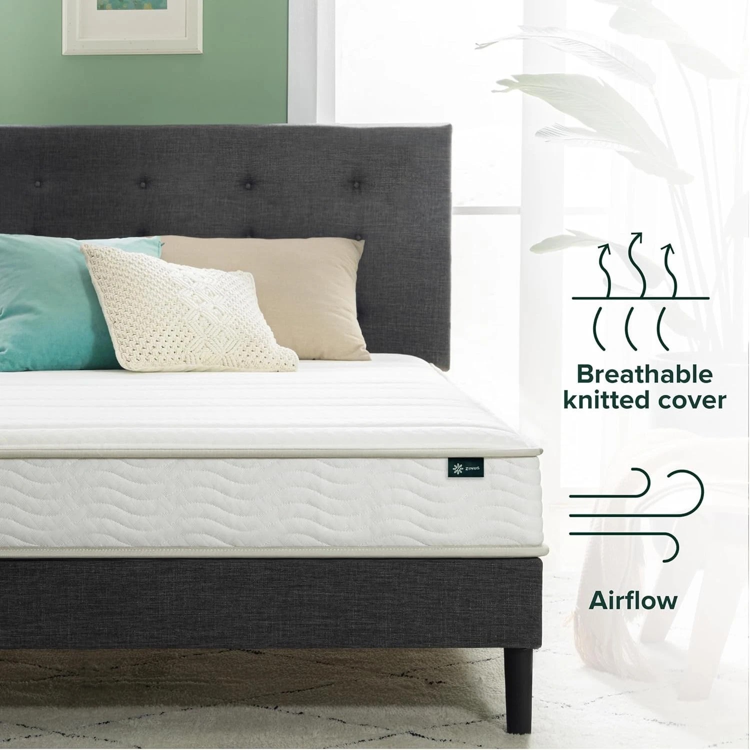6 Inch Foam and Spring Hybrid Mattress [New Version], Twin, Medium Firmness, …