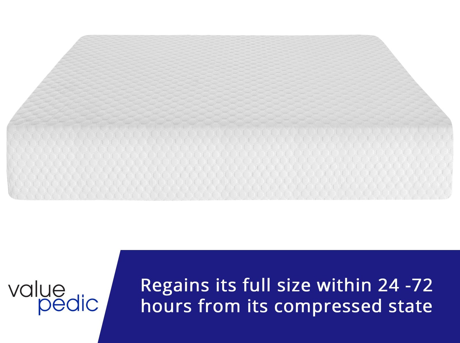 Twin Size 8-Inch Gel Memory Foam Mattress, Comfortable with Pressure Relievin…