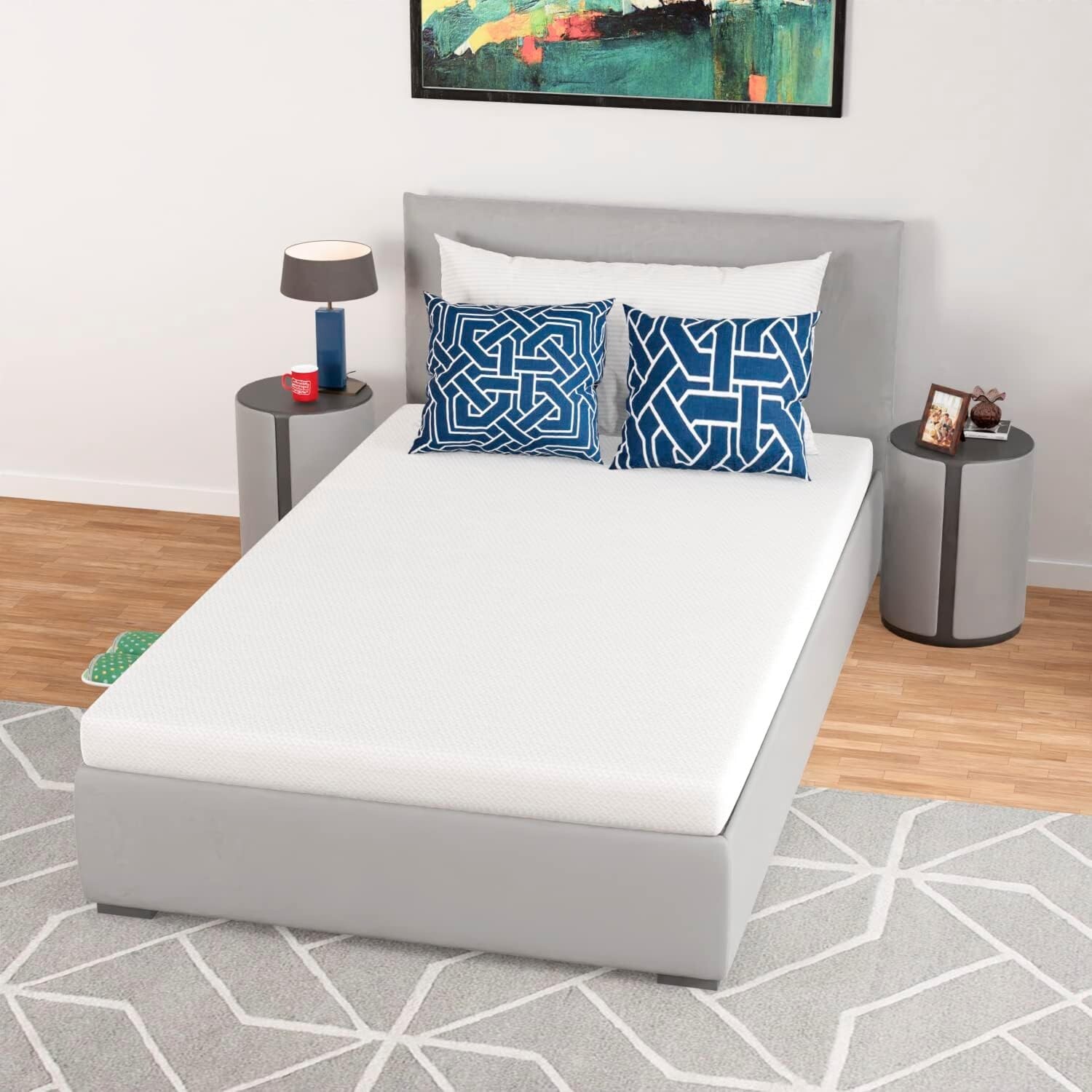 5-Inch Fiberglass-Free Twin Memory Foam Mattress – Gel-Infused for Optimal Sleep
