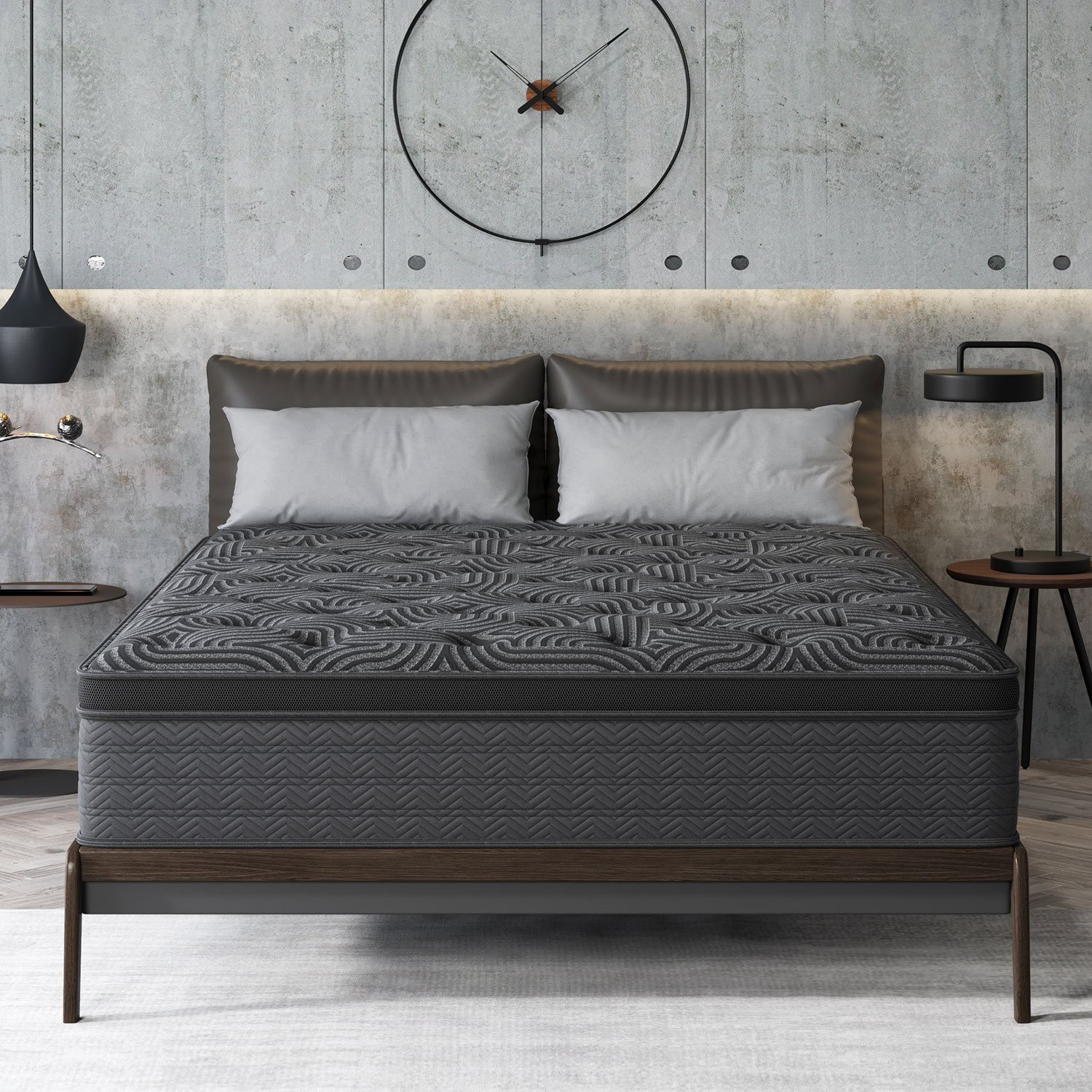 9″12″ Twin Full Queen King Size Mattress in a Box Hybrid Spring Memory Foam