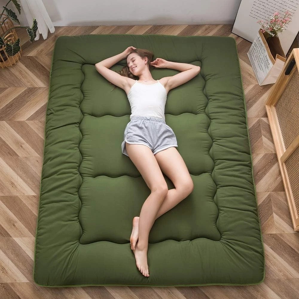 Japanese Futon Mattress Twin Size Floor Mattress, Thicken Tatami Mat Sleeping…
