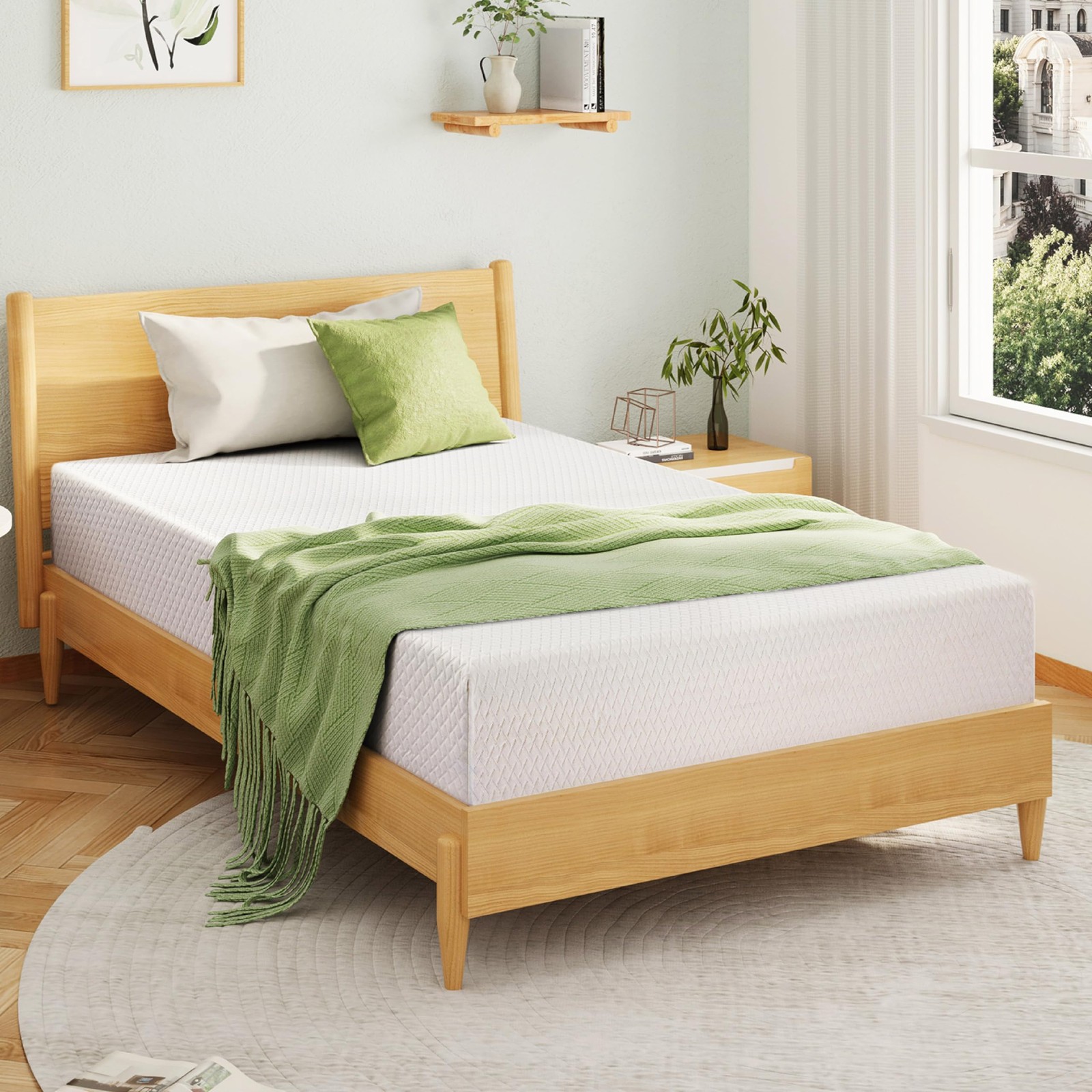 EGOHOME 5 Inch Full Size Mattress for Kids, Memory Foam Mattress with Cooling…