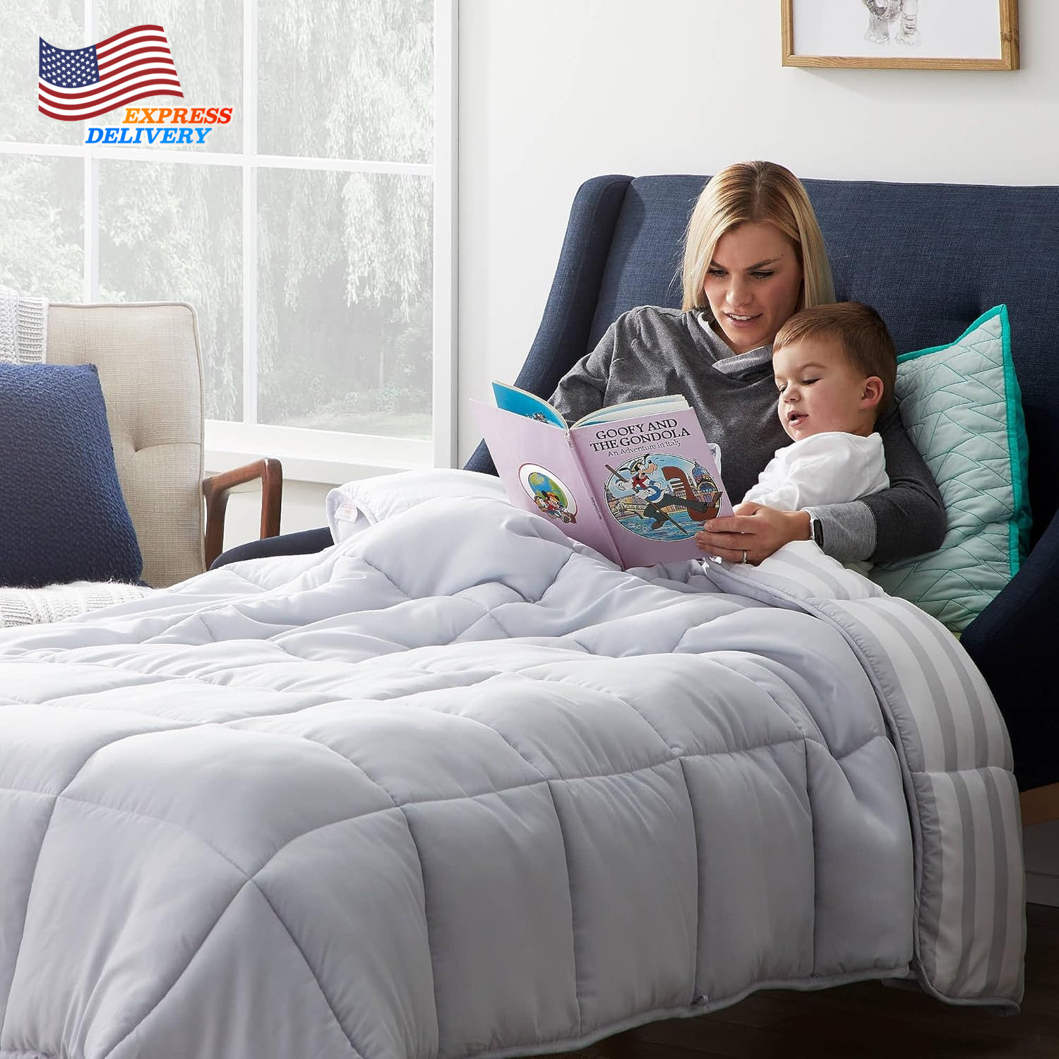 5″ Memory Foam Mattress Low Profile Firm Feel Infused with Bamboo Charcoal & Gel