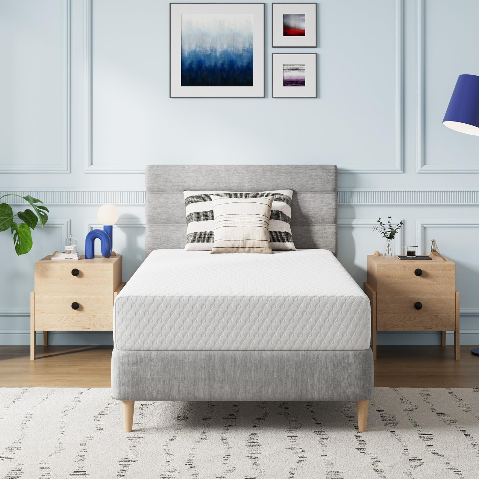 Avenco Twin Size Mattress 8 Inch, Memory Foam Twin Mattress in a Box for Comfort