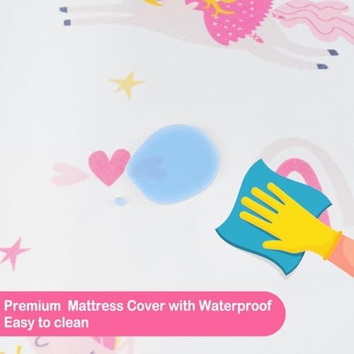 Portable Pack n Play Mattress 38″x26″ – Premium Soft Foam, Odorless, Breathable