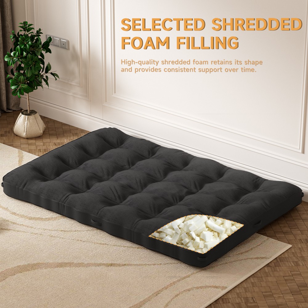8 inch Floor Mattress Futon Mattress Sleeping Pad Foldable Roll Up Mat