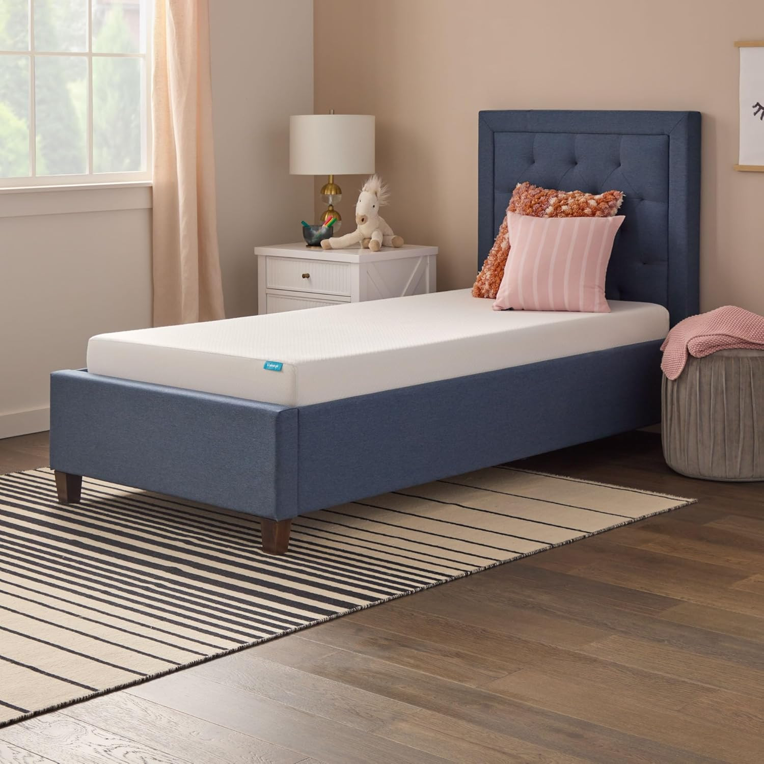 5″ Gel Infused Memory Foam Twin XL Mattress – Firm & Breathable, CertiPUR Certif