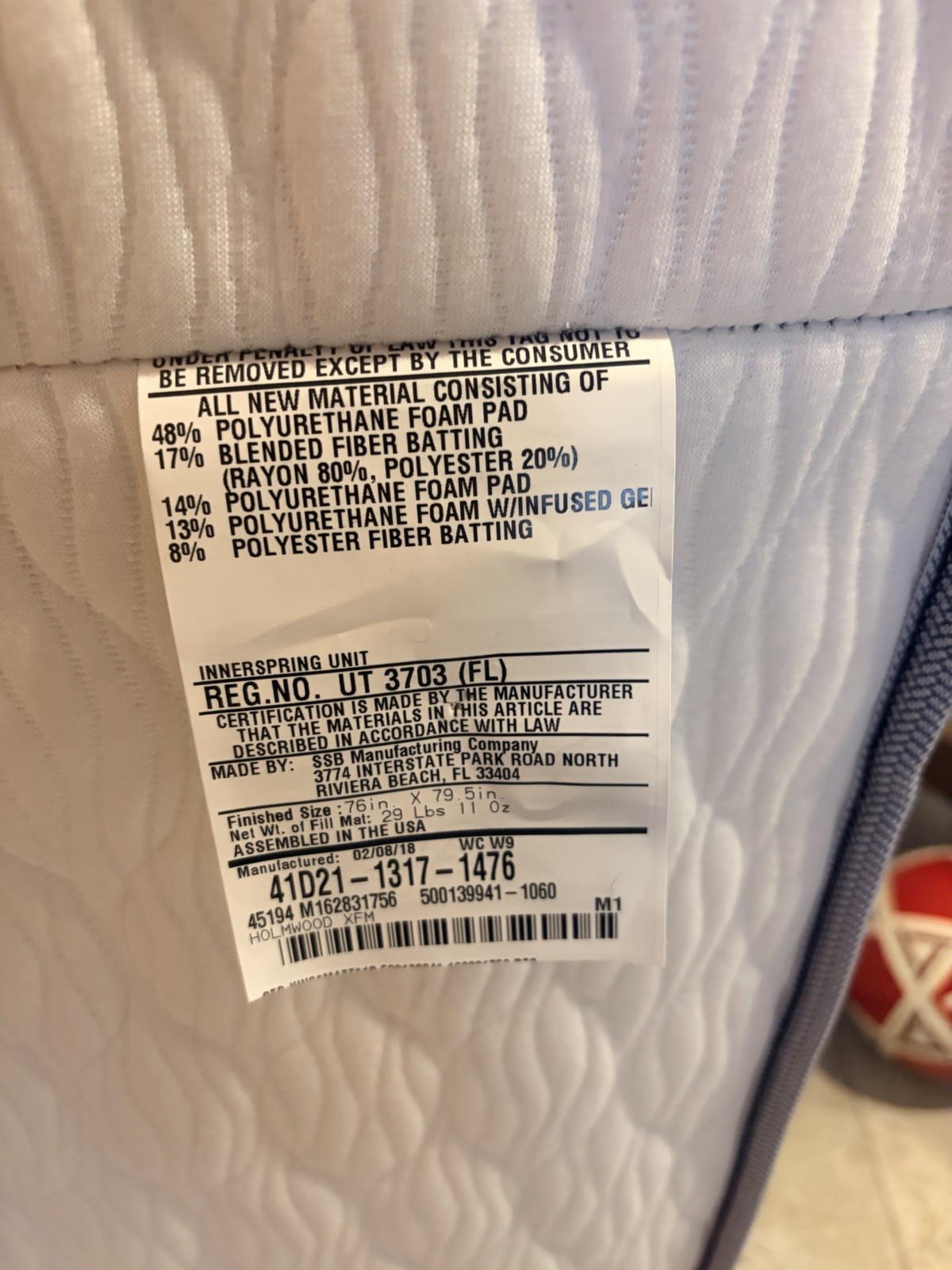 Serta Perfect Sleeper Elite King Innerspring Gel Infused Mattress