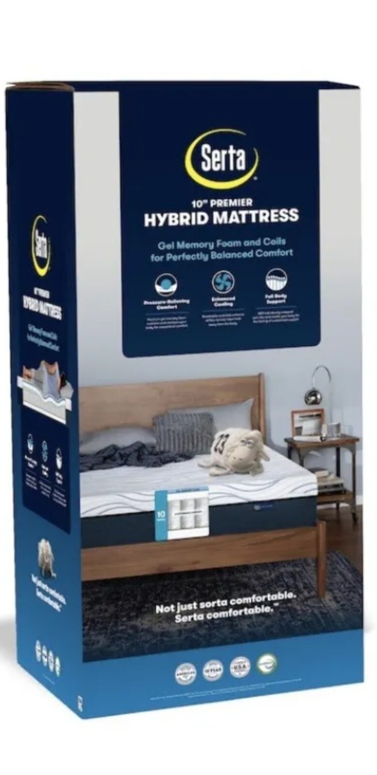Serta 10” Premier Hybrid Queen Mattress