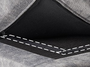Futon Sofa Bed, 70″ Chenille Futon Couch with Adjustable