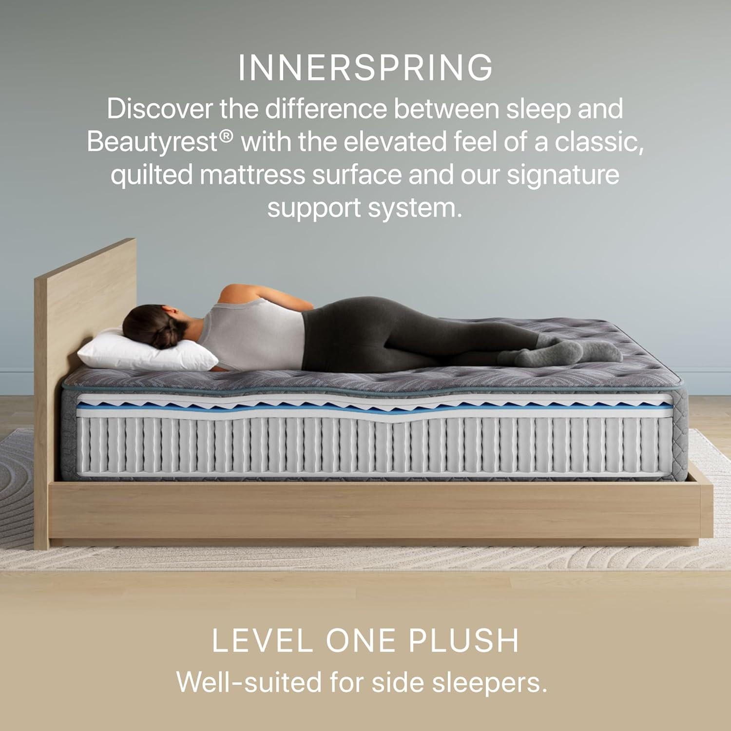 Prime Dream Plush 13.75″ Mattress – Queen – Durable Pocketed Coil, Support, Pres