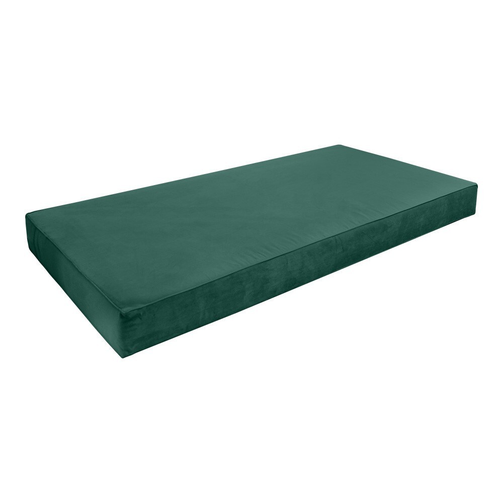 Same Pipe 6″ Twin-XL 80x39x6 Velvet Indoor Daybed Mattress |COVER ONLY|-AD317