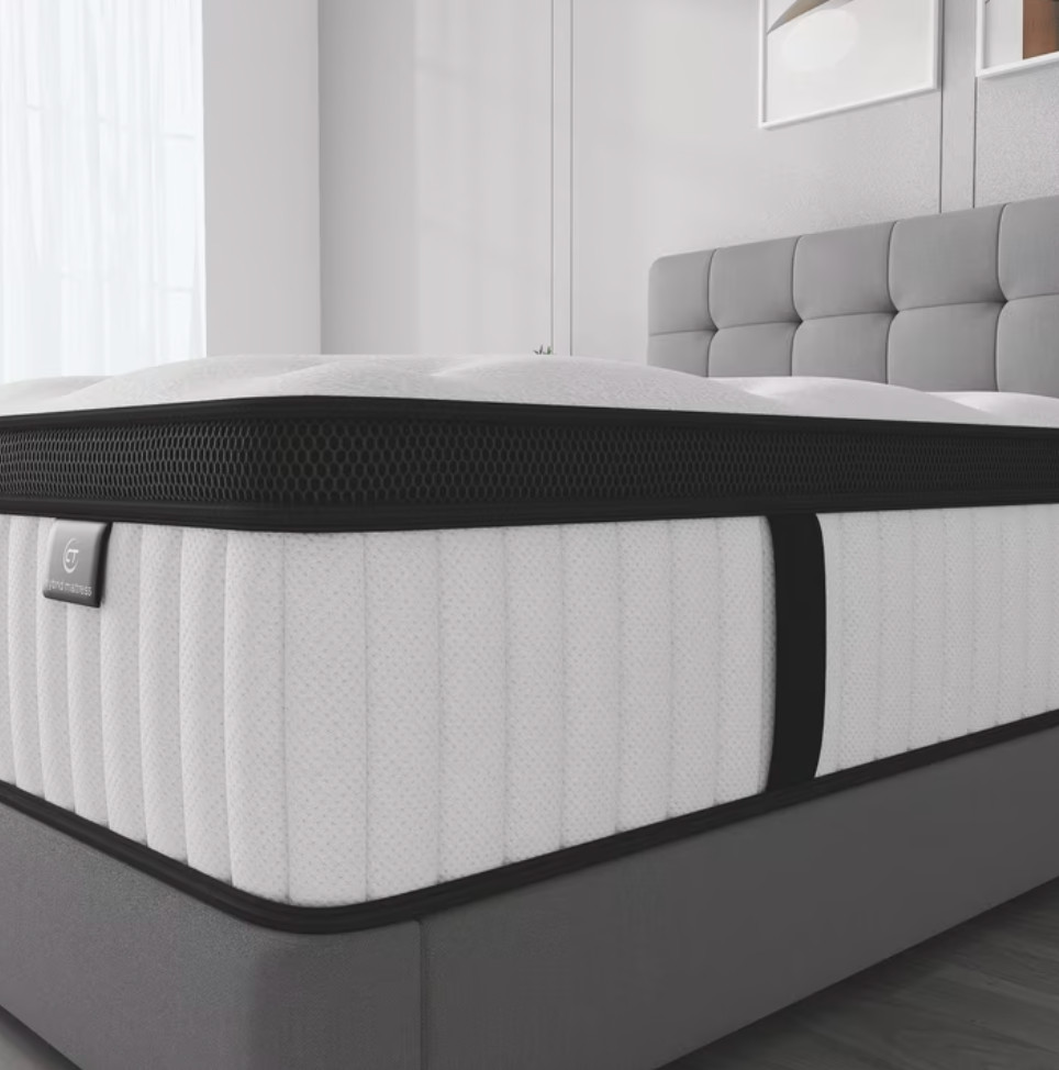 10″ Colchon Queen Gel Memory Foam Hibrido Cama Queen Mattress Medium Firm Hybrid