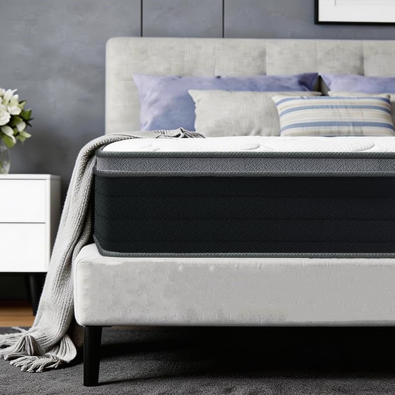 Queen Mattress, 10 Inch Queen Size Mattress in a Box, Hotel-Quality Soft Bed