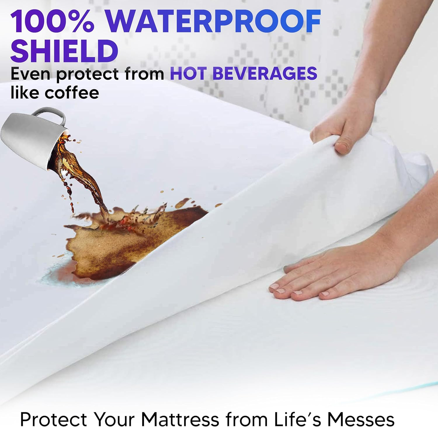 Mattress Encasement King (12-16) Inches Deep | Heavy Duty Hotel Grade Box Spring