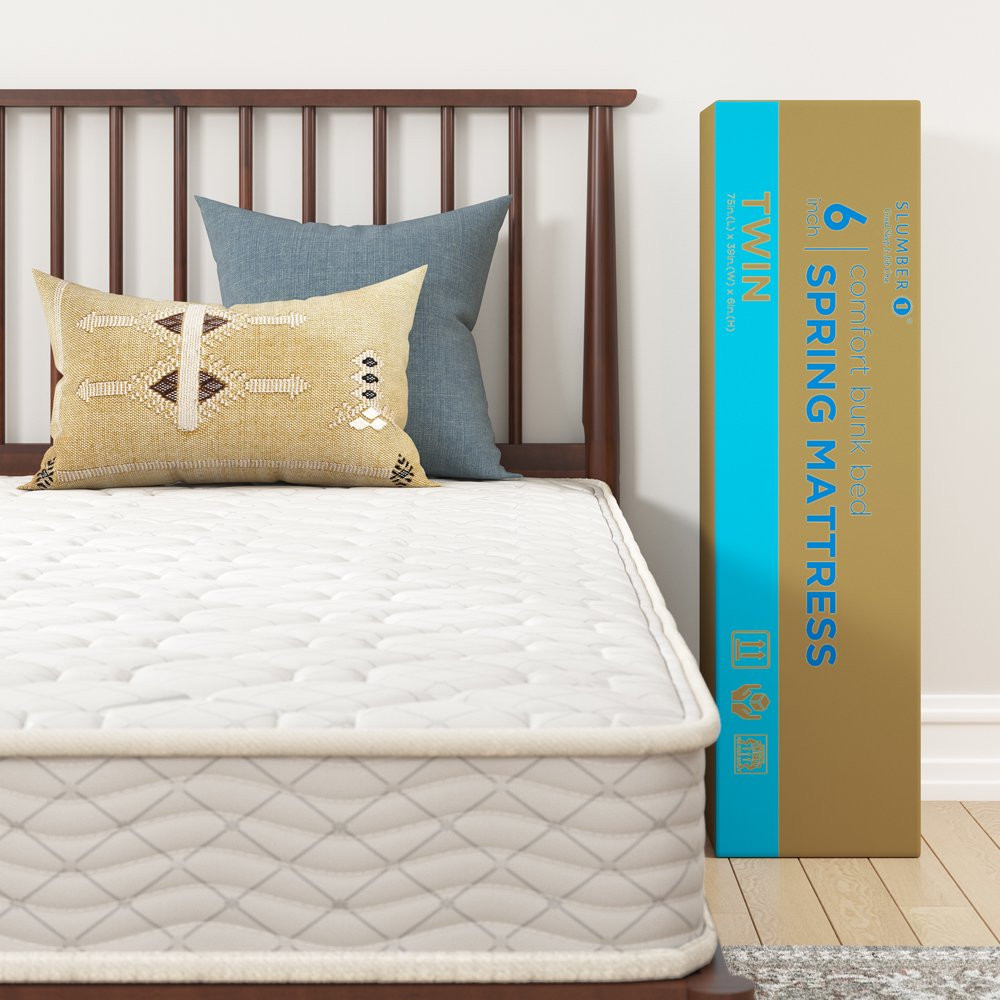 SPRING MATTRESSES 6-Inch Tight-Top Twin/Full