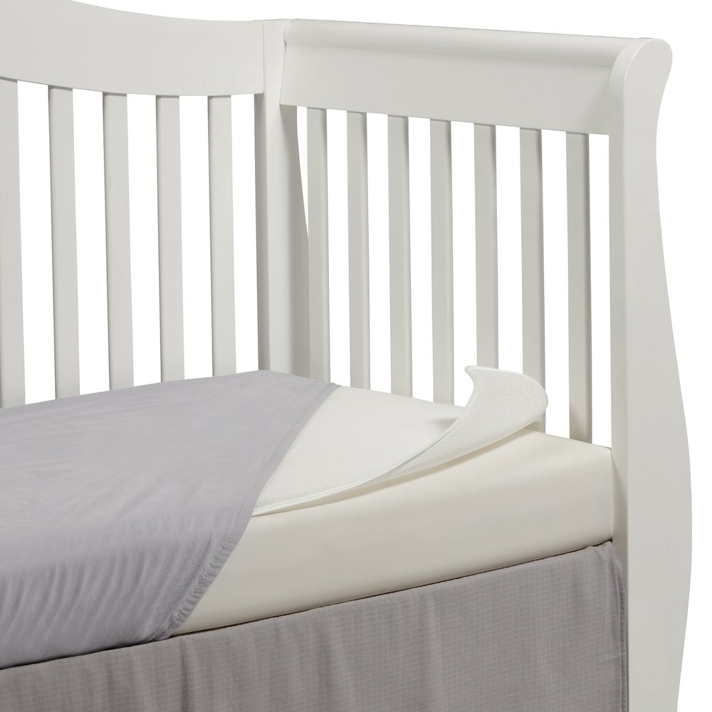 LA Baby Breathable Miracle Mat – Superior Ventilation Crib MattressTopper