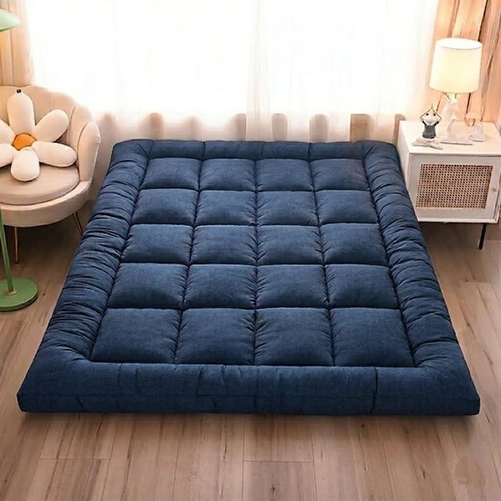 Japanese Floor Mattress Foldable Futon Mattress Sleeping Tatami Mat Camping Pad